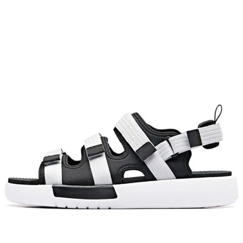 ANTA Life Series Sandals 'White Black' 91926971-1 sold by KicksCrew