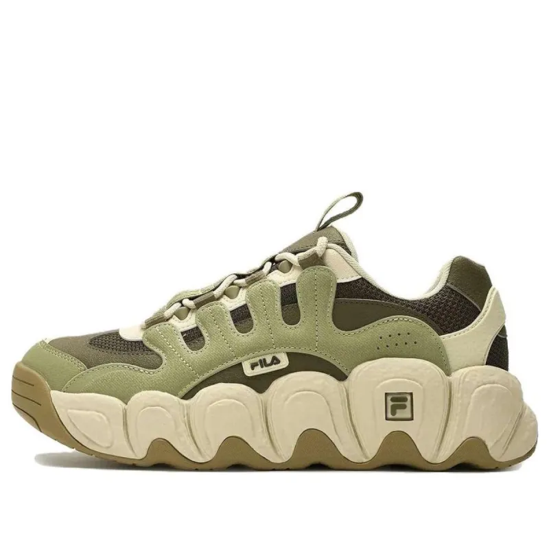 FILA CROISSANT Chunky Sneakers 'Green Beige' F12M342103FOA sold by KicksCrew