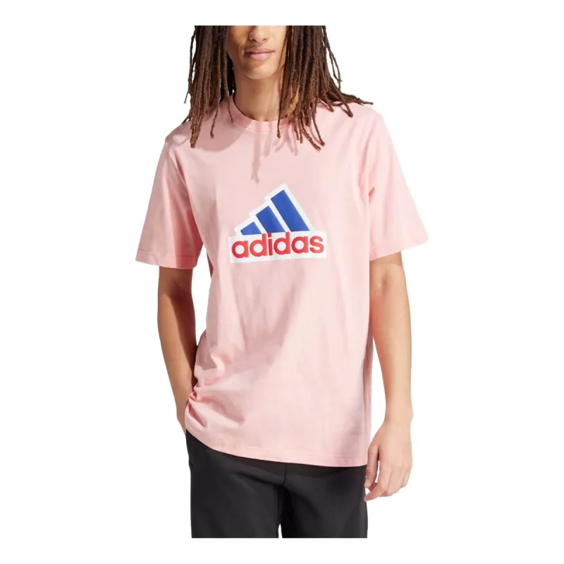 adidas Future Icons Badge of Sport T-shirt Asia Sizing 'Pink' IS8342 sold by KicksCrew
