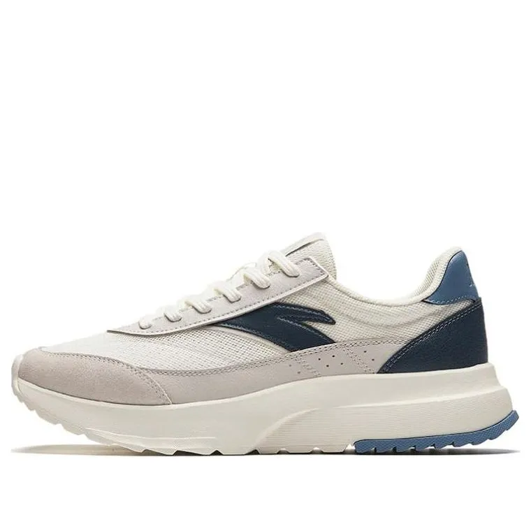 ANTA Retro Casual Shoes 'Beige Blue' 912428803-2 sold by KicksCrew