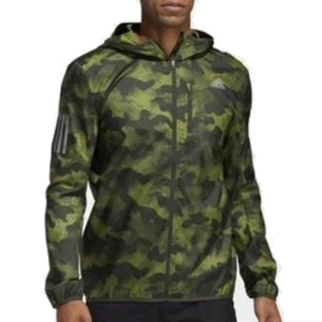 adidas Own the Run Camouflage Jacket 'Green' DZ2031 sold by KicksCrew product image thumbnail 3