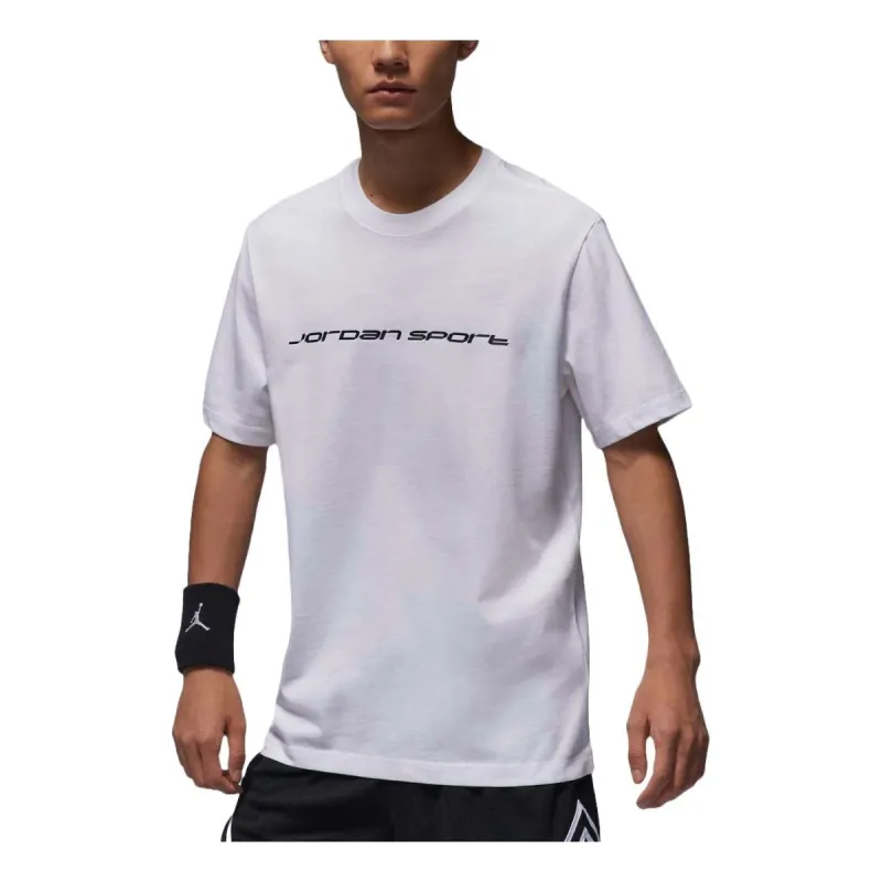 Air Jordan Sport Dri-FIT Graphic T-Shirt Asia Sizing 'White' FZ1932-100 sold by KicksCrew