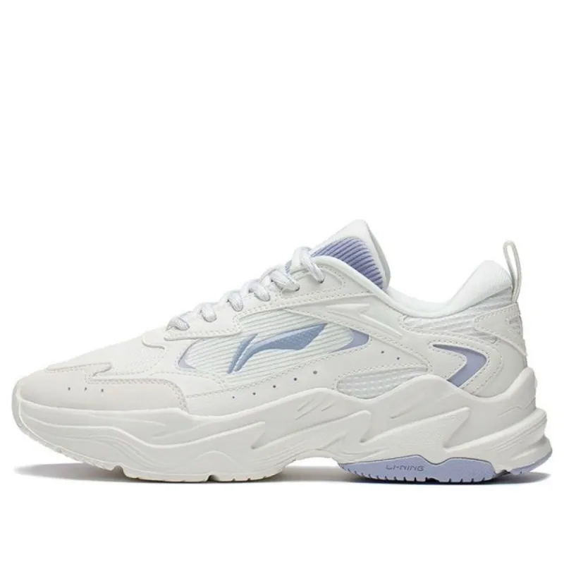 (WMNS) Li-Ning Qixing 'Creamy White Blue' ARLS024-1 sold by KicksCrew