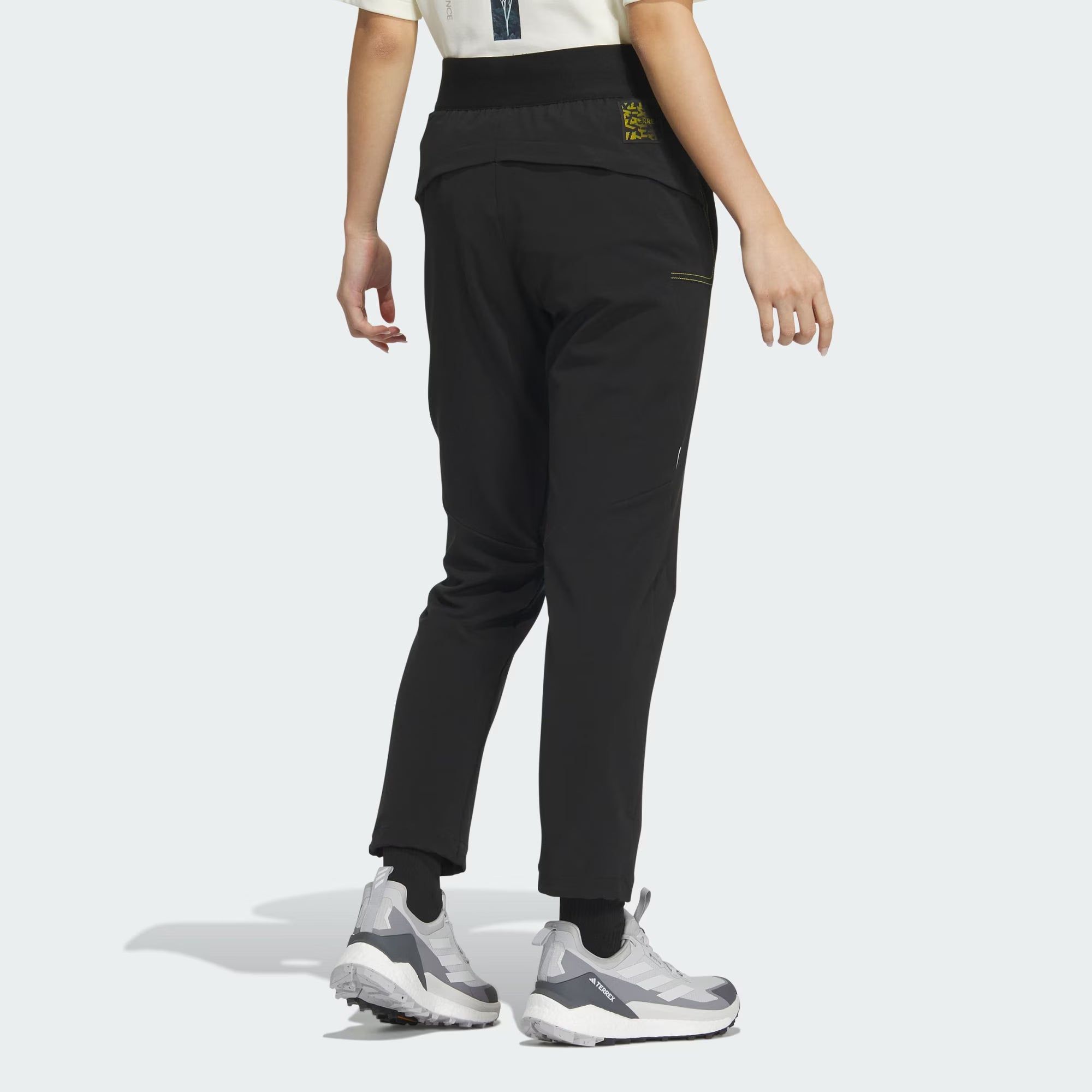 (WMNS) adidas National Geographic Wind.Rdy Pants 'Black' IS9529 sold by KicksCrew product image thumbnail 4