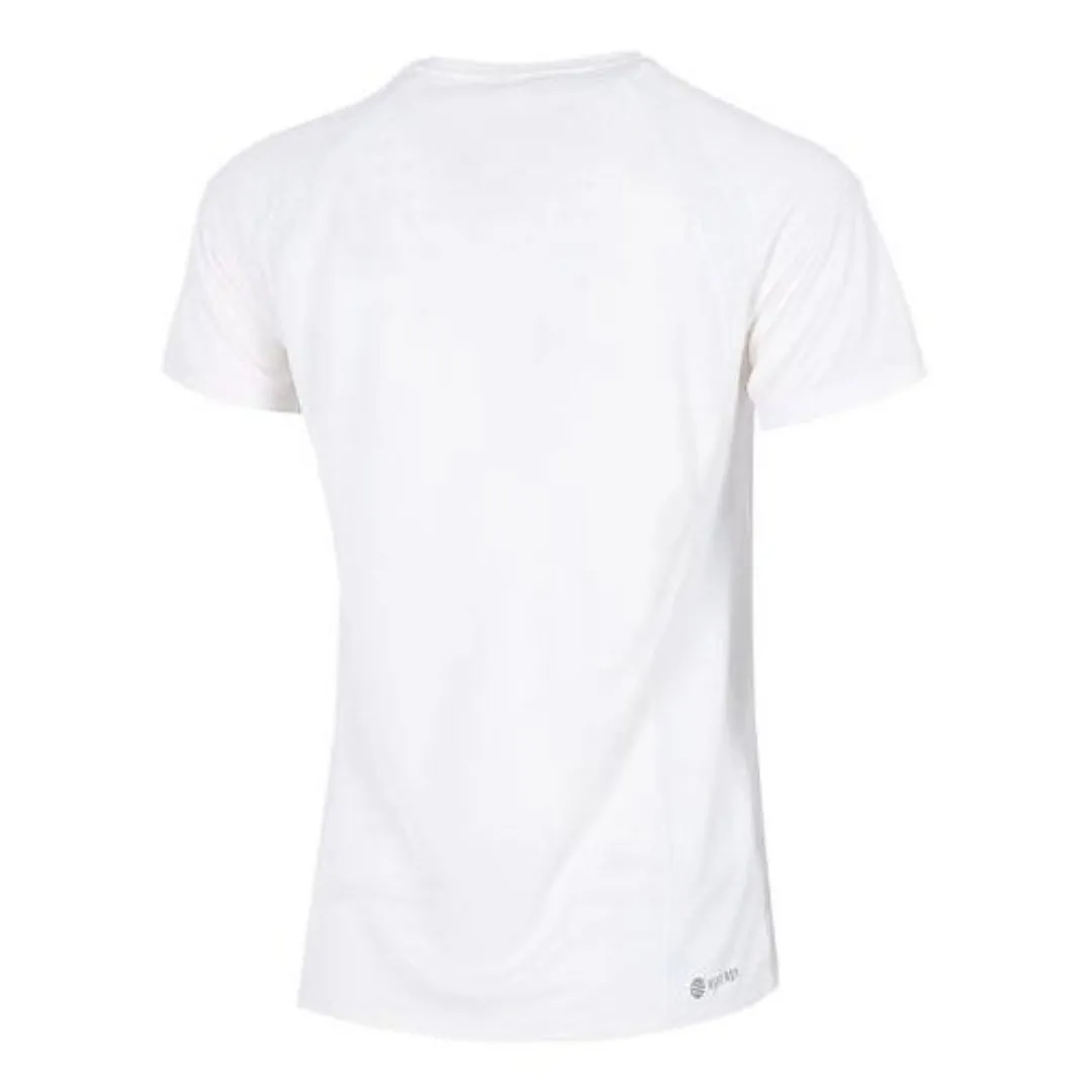 (WMNS) adidas WTR Heat.RDY T-Shirt Asia Sizing 'White Black' HI3968 sold by KicksCrew product image thumbnail 2