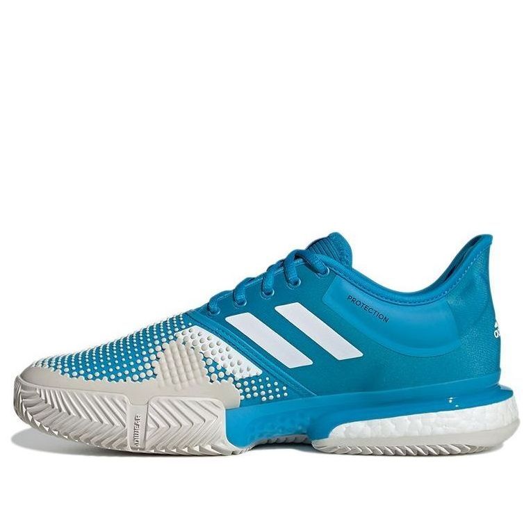 adidas Solecourt Boost Clay Court 'Shock Cyan' DB2690 sold by KicksCrew