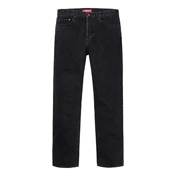 Supreme Stone Washed Black Slim Jean Pants 'Black' SUP-SS19-144 sold by KicksCrew