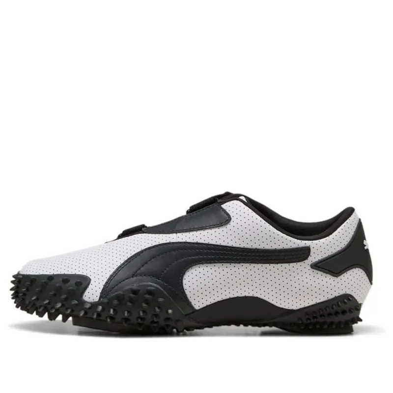 PUMA Mostro Perforated Leather 'White Black' 397331-01 sold by KicksCrew