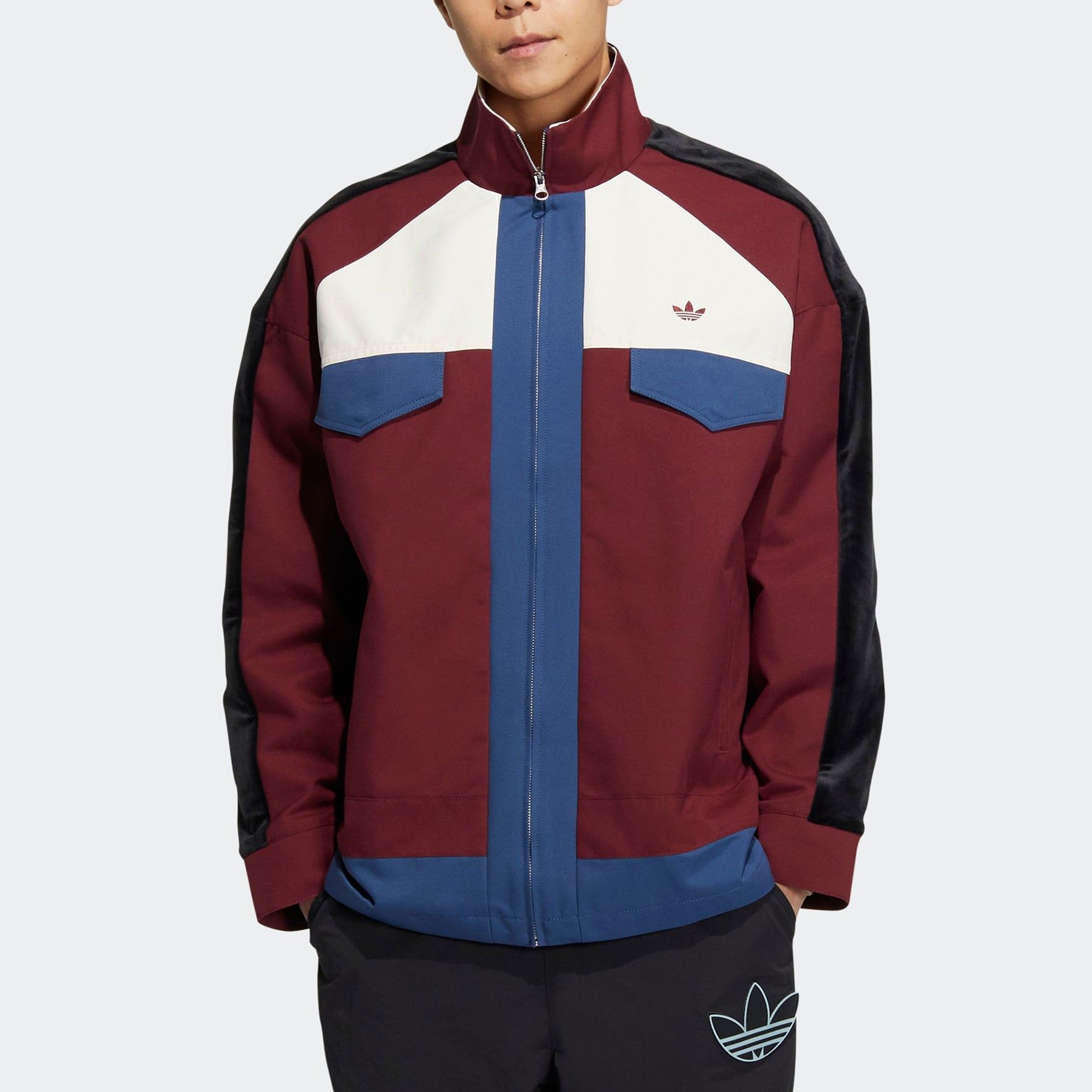 Adidas Originals Anti University Jackets 'Red Blue' HY7237 sold by KicksCrew product image thumbnail 2