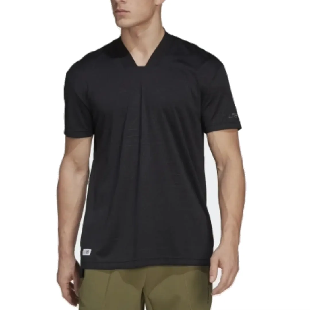 adidas Terrex Made To Be Remade T-Shirt 'Black' H55917 sold by KicksCrew product image thumbnail 2