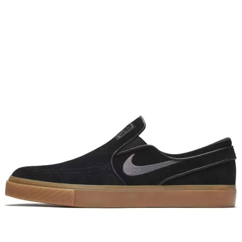 Nike Zoom Stefan Janoski Slip-On SB 'Black Gum' 833564-005 sold by KicksCrew