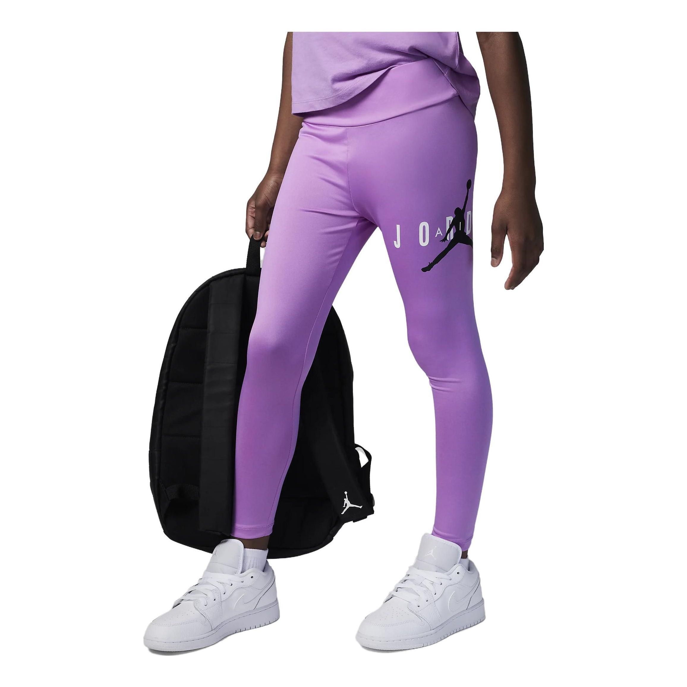 (GS) Air Jordan Jumpman Sustainable Leggings 'Rush Fuchsia' FB0399-532 sold by KicksCrew