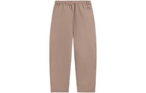 Li-Ning Counterflow Logo Straight Pants 'Brown' AKXS843-2 sold by KicksCrew