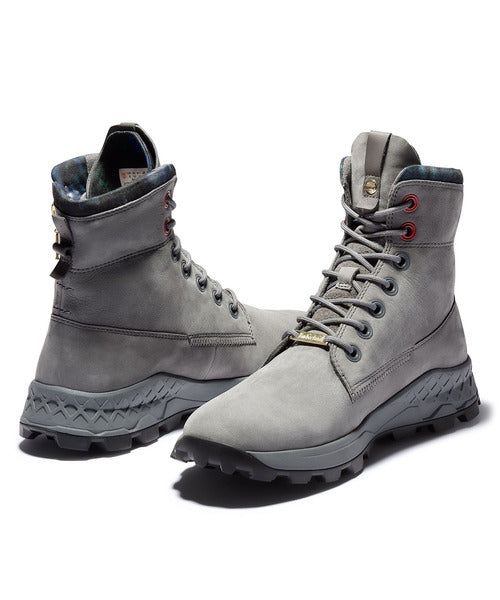 Timberland Brooklyn Side Zip Boots 'Medium Grey Nubuck' A41AW sold by KicksCrew product image thumbnail 4