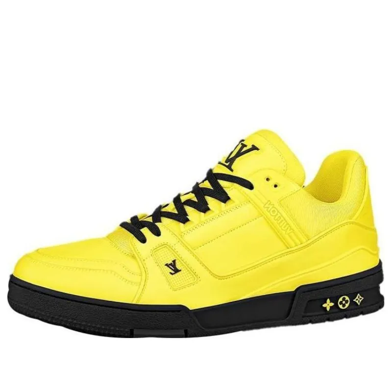 LOUIS VUITTON Trainers 'Yellow' 1A9FII sold by KicksCrew