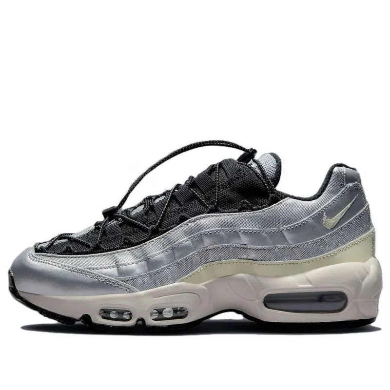 (WMNS) Nike Air Max 95 'Speed Lacing - Metallic Silver' FD0798-001 sold by KicksCrew