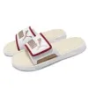 PUMA Royalcat Comfort Slides 'White Red Gold' 395423-01 sold by KicksCrew