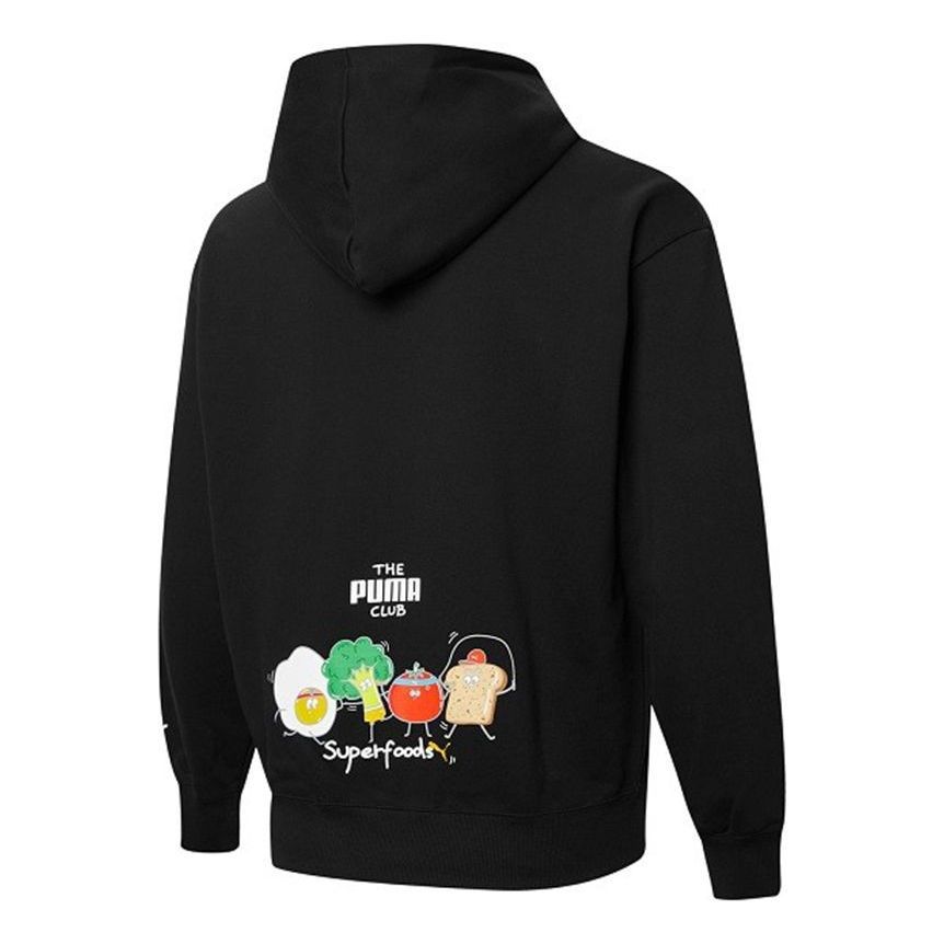 Puma Club Graphic Full Zip Jacket 'Black' 533199-01 sold by KicksCrew