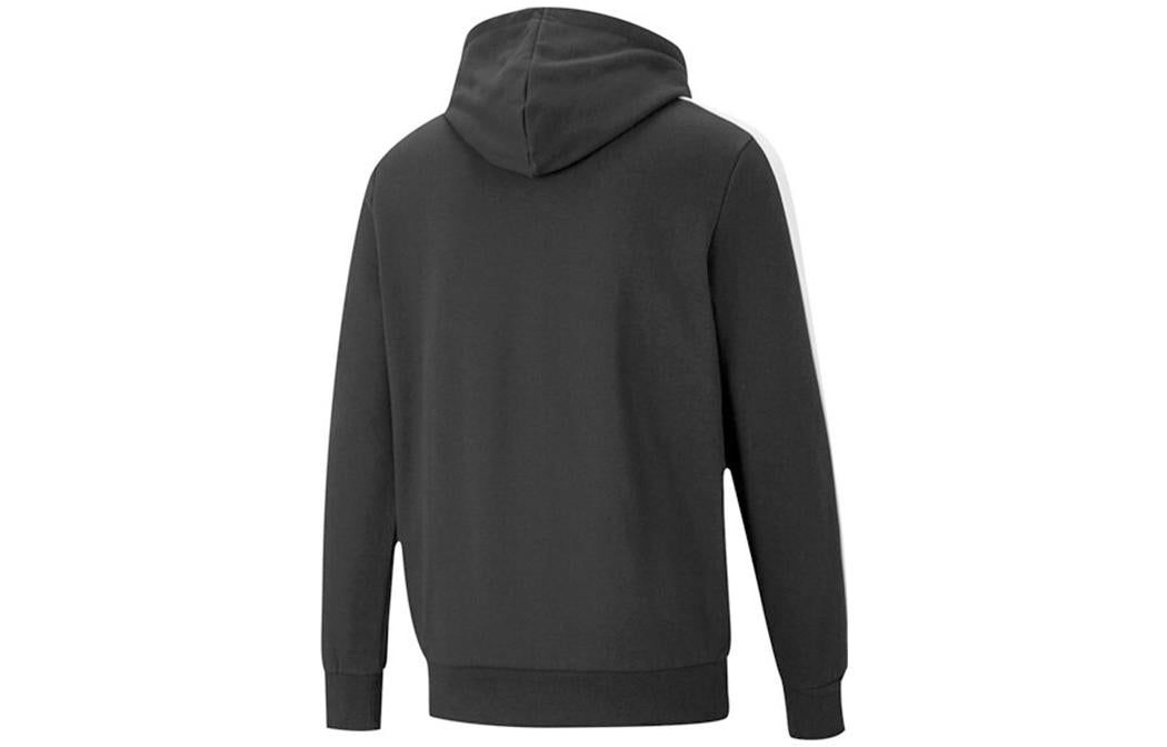 Puma Iconic T7 Hoodie 'Black White' 531354-01 sold by KicksCrew product image thumbnail 2