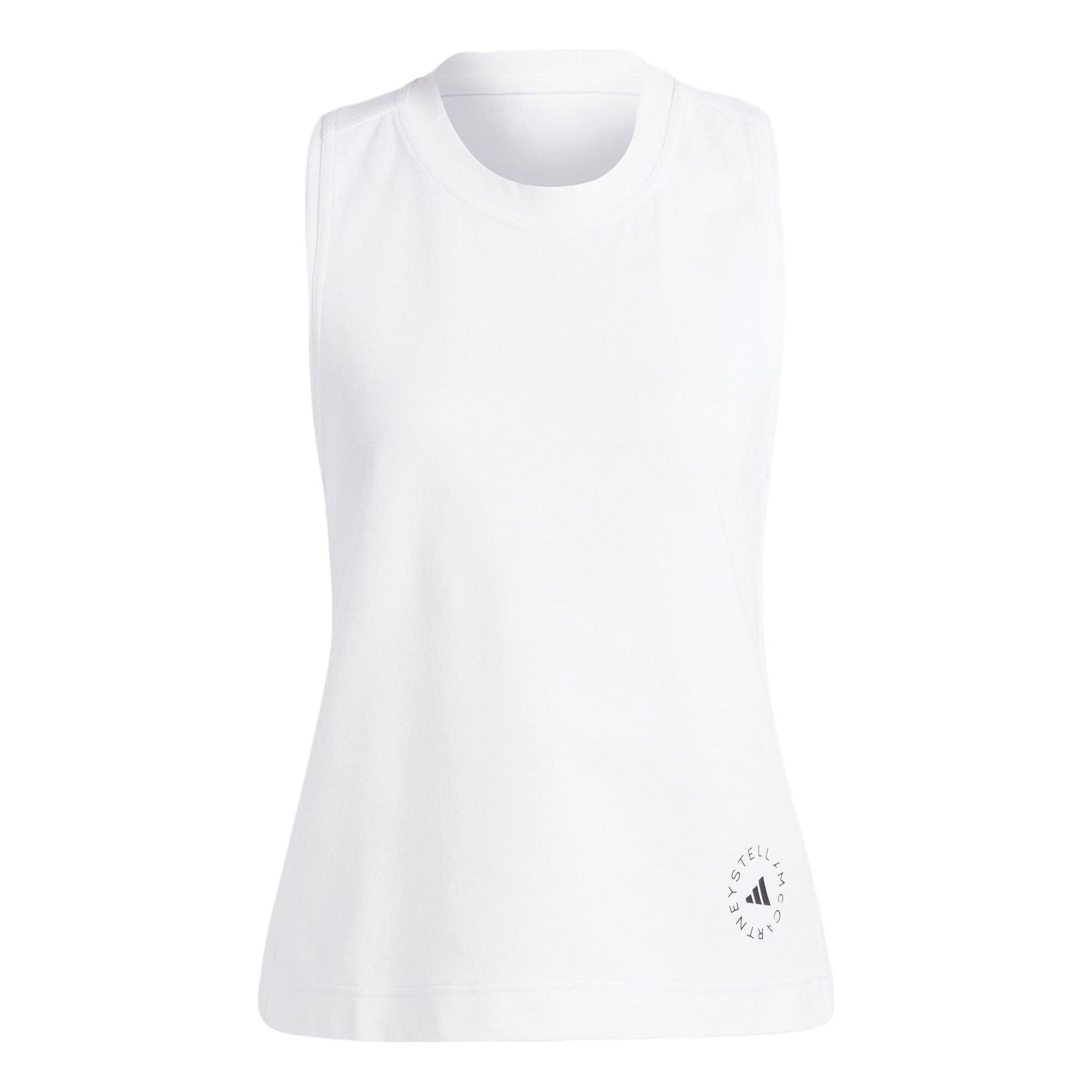 (WMNS) adidas by Stella McCartney Logo Tank Top 'White' IB6858 sold by KicksCrew