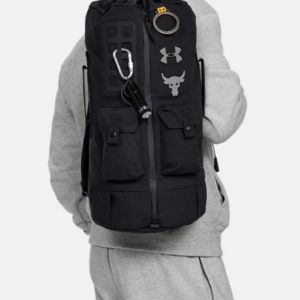 Under Armour Project Rock 60 Backpack 'Black Grey' 1345663-001 sold by KicksCrew