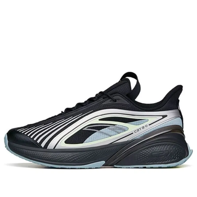 ANTA C37 2 'Black Silver Blue' 112135537R-4 sold by KicksCrew