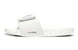 (WMNS) Li-Ning Sports Slides 'White Black' AGAQ026-1 sold by KicksCrew