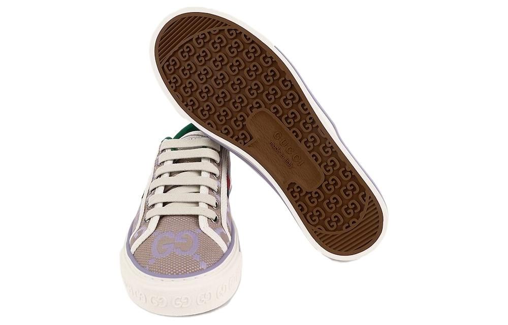 (WMNS) GUCCI Tennis 1977 Shoes 'Beige Lilac' 725879-UKO70-8872 sold by KicksCrew product image thumbnail 5
