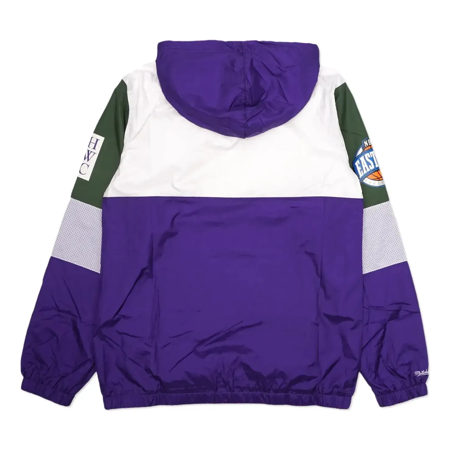 Mitchell & Ness x NBA Bucks Hwc Night Windbreaker Jacket 'Purple' OJPO5379-MBUYYPPPBUPR sold by KicksCrew product image thumbnail 2