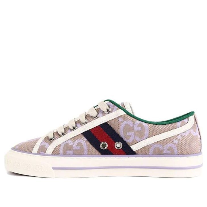(WMNS) GUCCI Tennis 1977 Shoes 'Beige Lilac' 725879-UKO70-8872 sold by KicksCrew