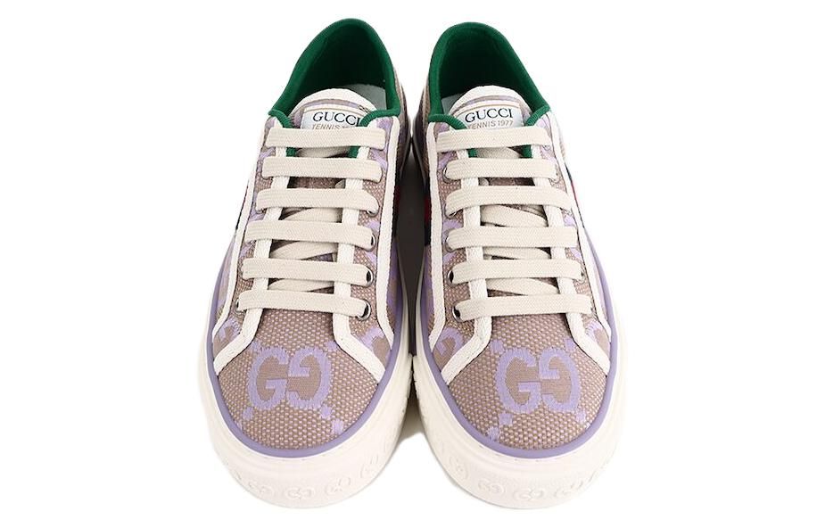 (WMNS) GUCCI Tennis 1977 Shoes 'Beige Lilac' 725879-UKO70-8872 sold by KicksCrew product image thumbnail 3