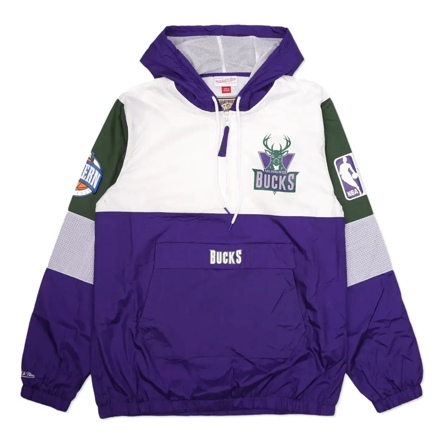 Mitchell & Ness x NBA Bucks Hwc Night Windbreaker Jacket 'Purple' OJPO5379-MBUYYPPPBUPR sold by KicksCrew