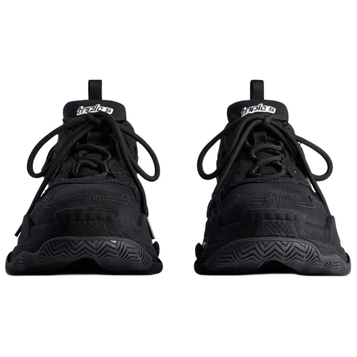 Balenciaga Ginza Triple S Sneakers 'Black' 536737W3TJC1000 sold by KicksCrew product image thumbnail 4