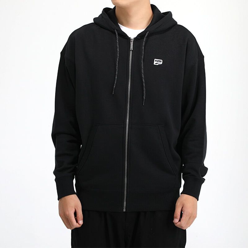 Puma Downtown Full Zip Jacket 'Black' 530164-01 sold by KicksCrew product image thumbnail 3