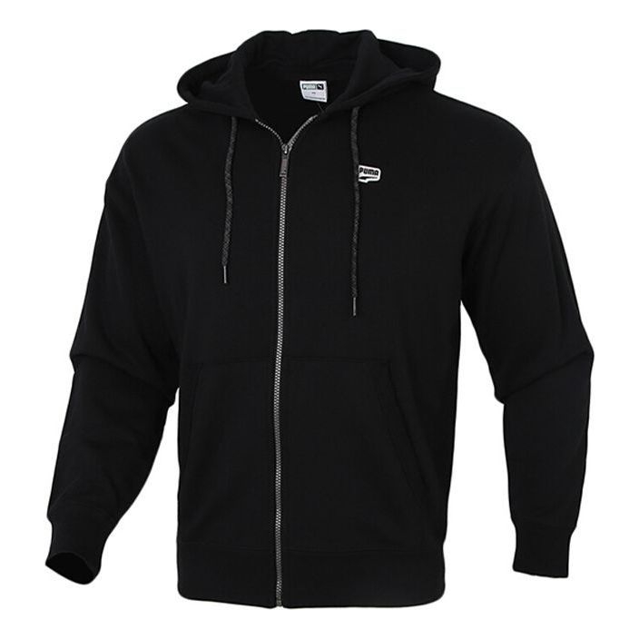Puma Downtown Full Zip Jacket 'Black' 530164-01 sold by KicksCrew