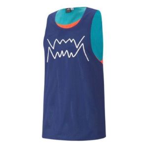 Puma Up 1 Basketball Jersey 'Blue' 530334-02 sold by KicksCrew