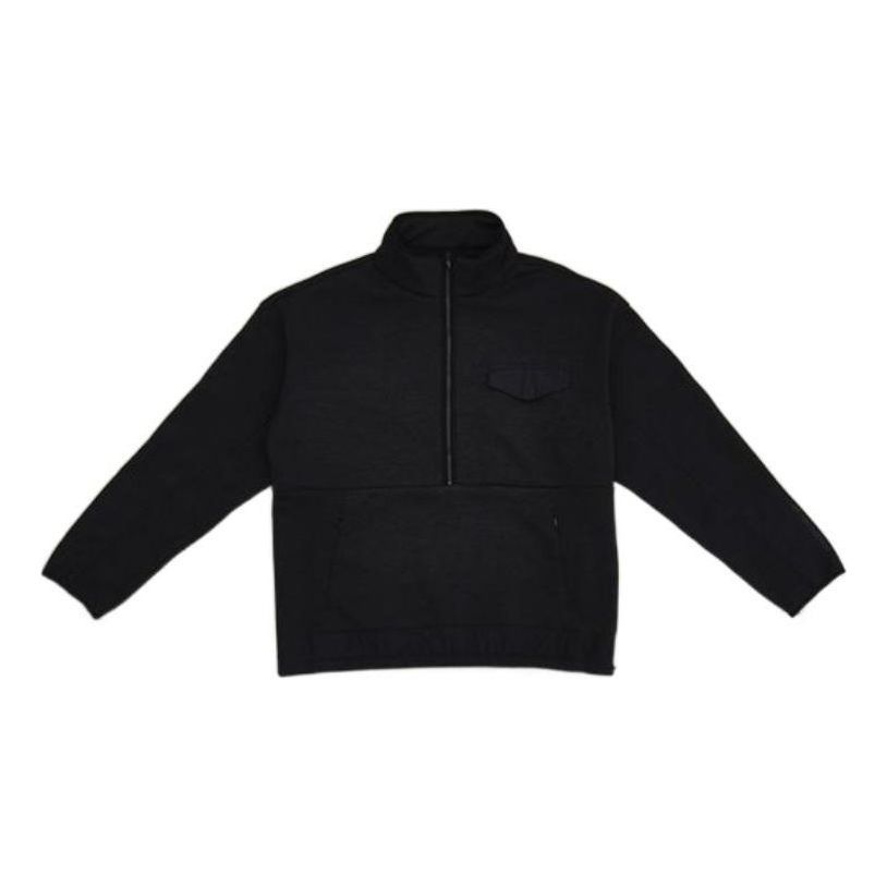 New Balance MET24 Half Zip Pullover 'Black' AMT25005-BK sold by KicksCrew