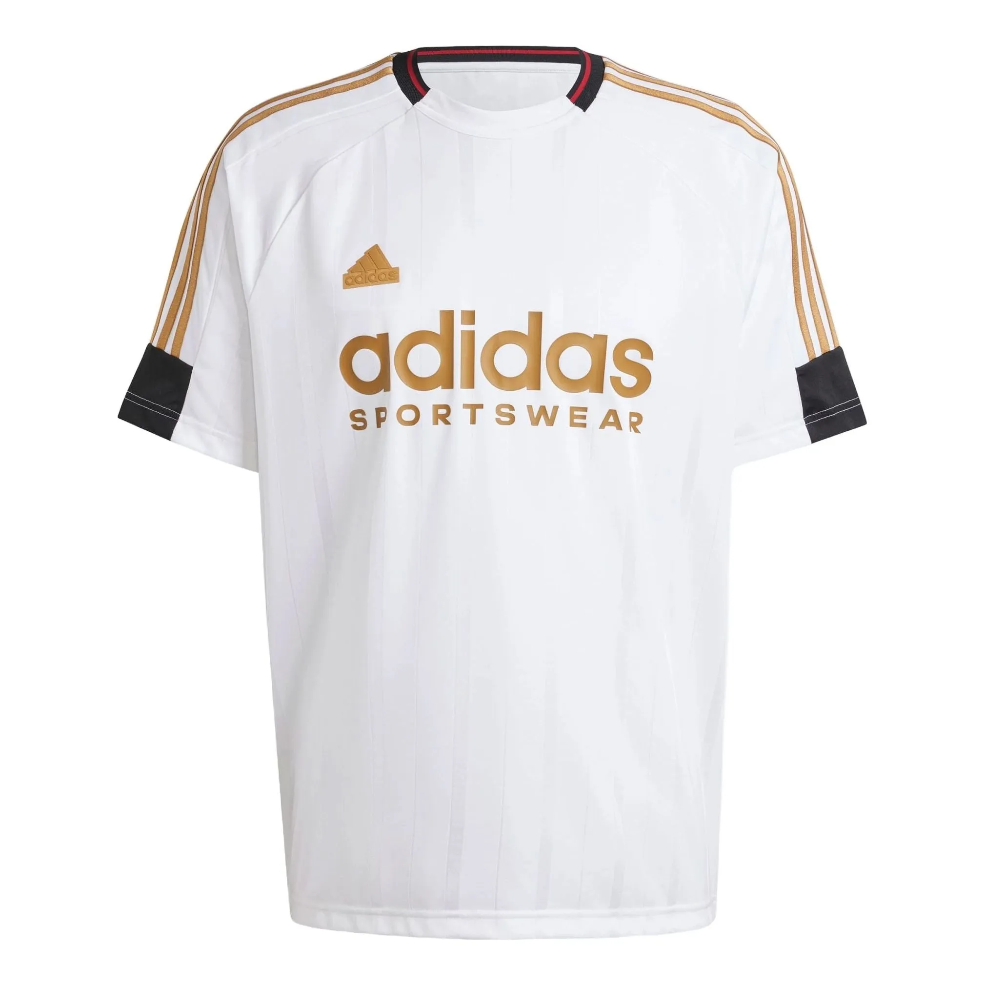 adidas House of Tiro Nations Pack T-shirt Asia Sizing 'White Black Tan' IW8867 sold by KicksCrew