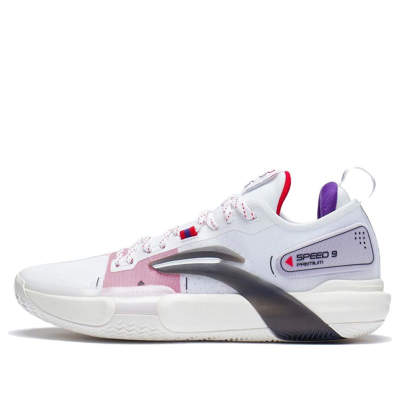 Li-Ning Speed 9 Premium 'White Pink' ABAS071-2 sold by KicksCrew
