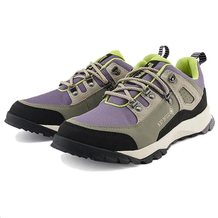 (WMNS) Timberland Lincoln Peak Low Lace Up Waterproof Hiking Boots 'Medium Purple Mesh' A5ZT8W sold by KicksCrew product image thumbnail 3