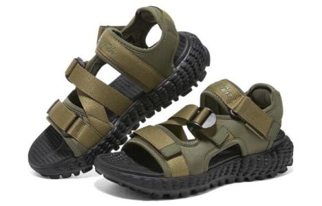 Skechers Monster Sandal 'Olive Black' 894231-OLBK sold by KicksCrew