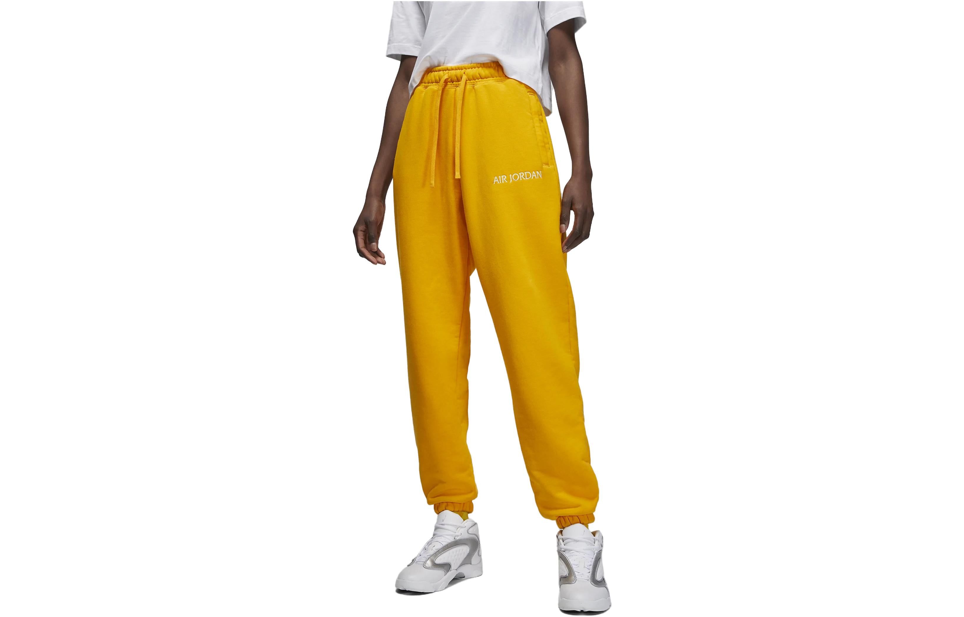(WMNS) Air Jordan Sweatpants 'Taxi' DQ4651-705 sold by KicksCrew product image thumbnail 2