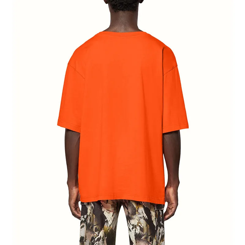 HERON PRESTON Logo Recycled T-shirt 'Orange' HMAA025C99JER0012200 sold by KicksCrew product image thumbnail 2
