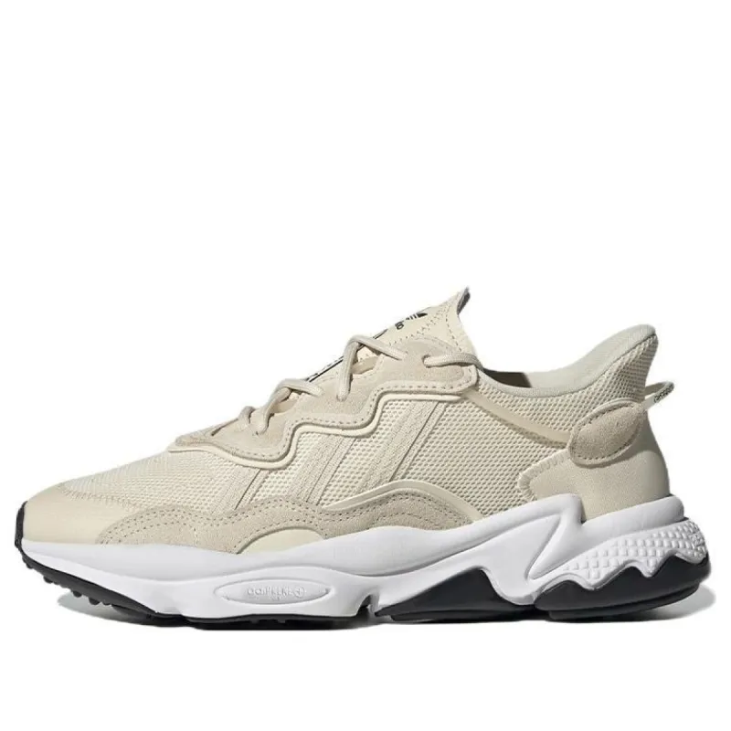 GS) adidas originals Oztral 'Crystal White Lucid Fuchsia