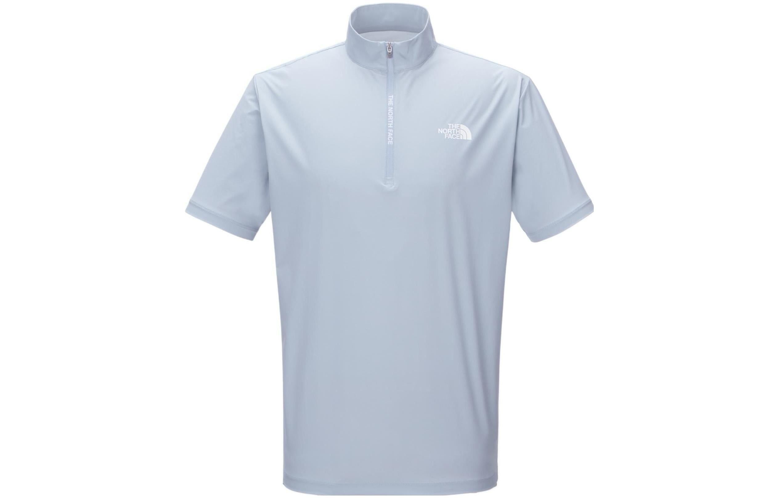 (WMNS) THE NORTH FACE Zip T-shirt 'Blue' NT7KN20B sold by KicksCrew product image thumbnail 3