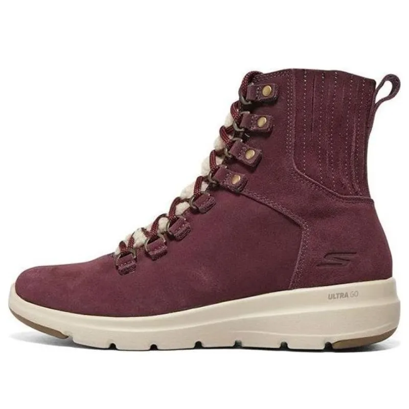 (WMNS) Skechers Glacial Ultra 'Burgundy' 144151-BURG sold by KicksCrew