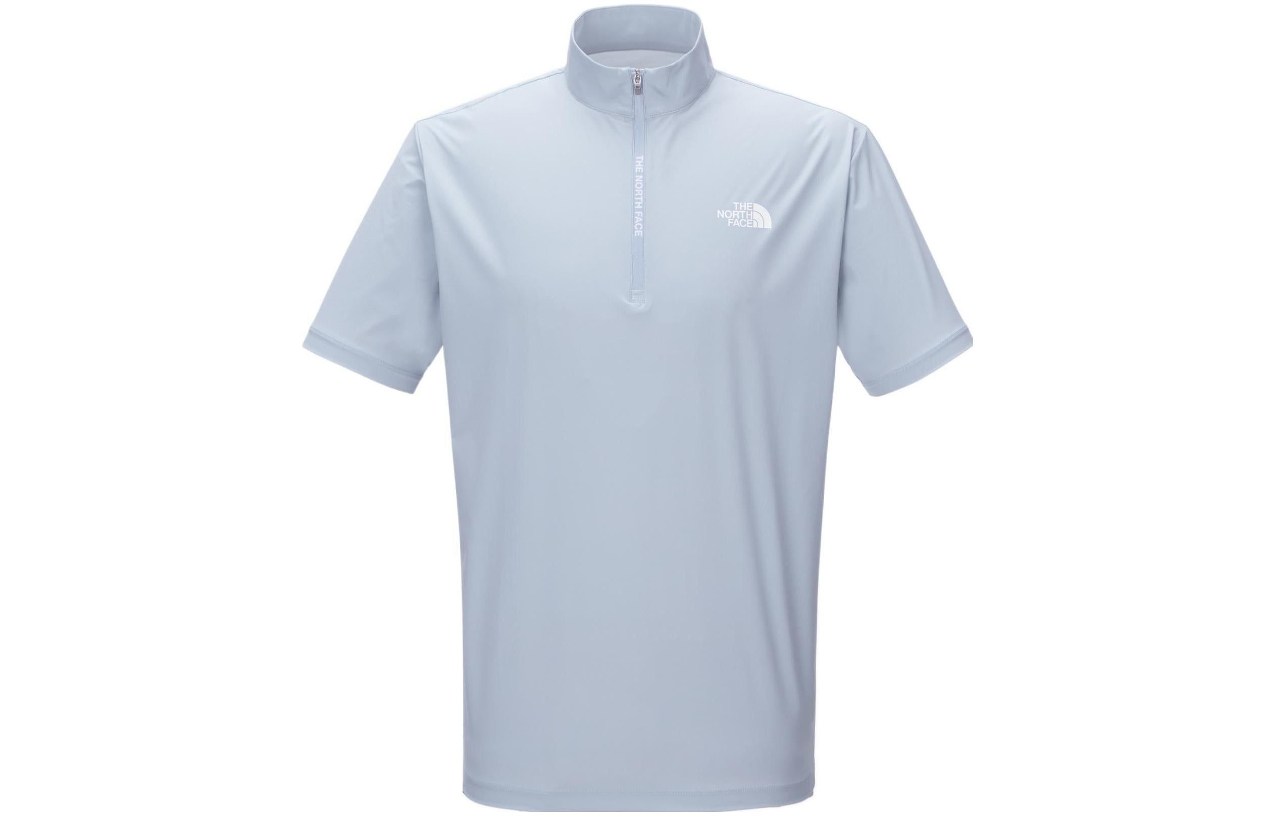 (WMNS) THE NORTH FACE Zip T-shirt 'Blue' NT7KN20B sold by KicksCrew product image thumbnail 2