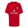 Balenciaga Soccer T-shirt Oversized 'Red White' 641666TJV056540 sold by KicksCrew