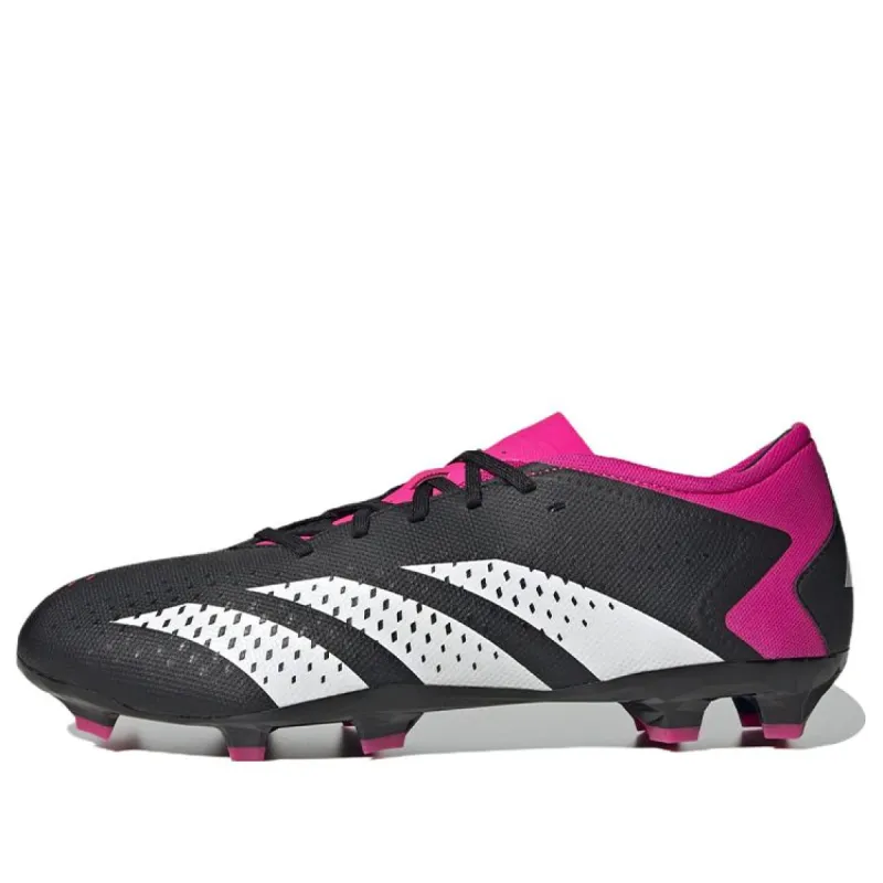 adidas Predator Accuracy.3 Firm Ground 'Black Purple' GW4602 sold by KicksCrew