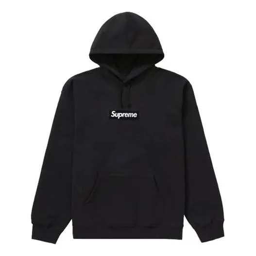 Supreme West Hollywood Box Logo Hooded Sweatshirt 'Black White' SUP-SS23-051 sold by KicksCrew
